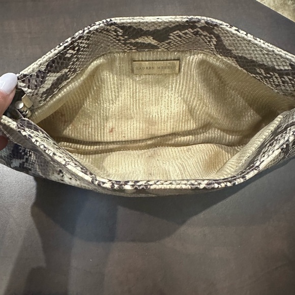 Lauren Merkin snakeskin large in great condition. - Picture 2 of 3